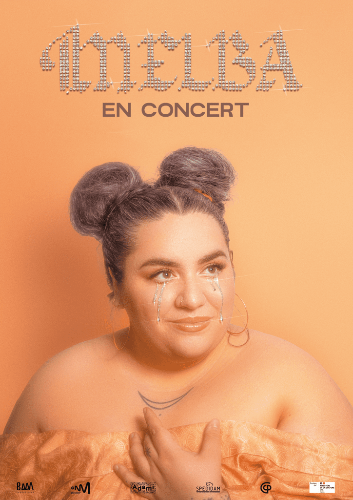 Affiche de concert de melba