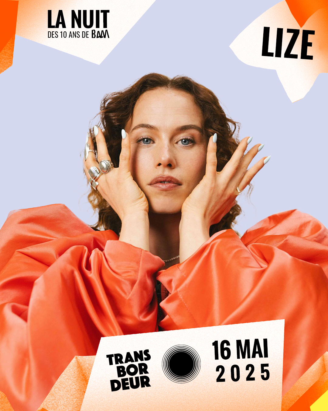 Visuel de présentation de LIZE pour un concert